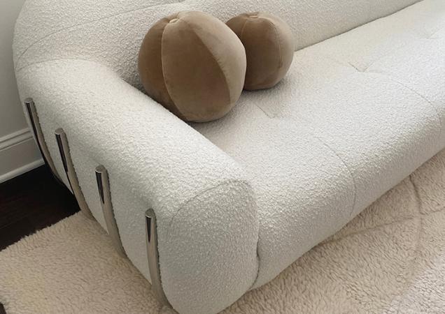 Boucle sofa